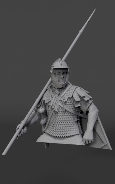 A Roman auxiliary cavalryman, 150–190 CE