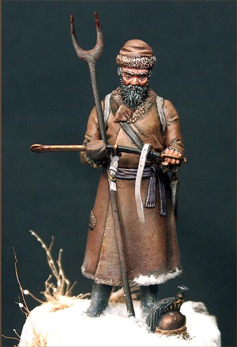 Trophy. Russian partisan 1812.