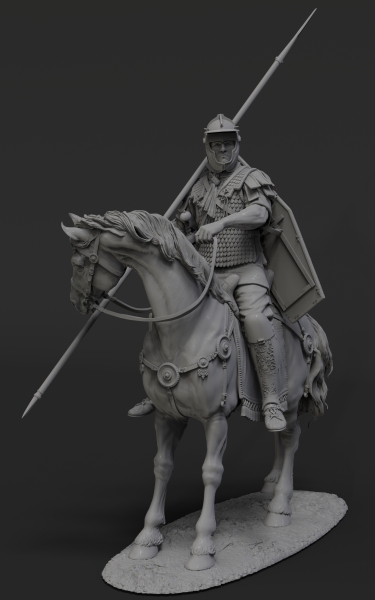 A Roman auxiliary cavalryman, 150–190 CE