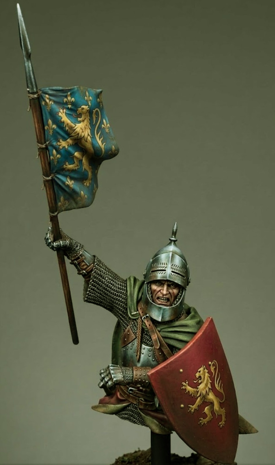 Early XIV century mounted knight