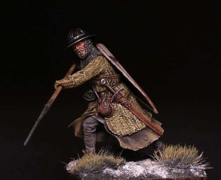 French infantryman XIVc.